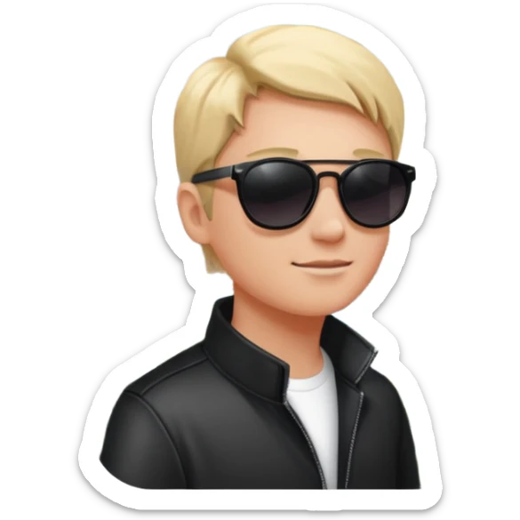 quelqu'un qui admire la vue depuis un point panoramique qui done sur une ville
 sticker