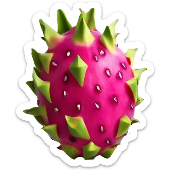 Dragon fruit sticker