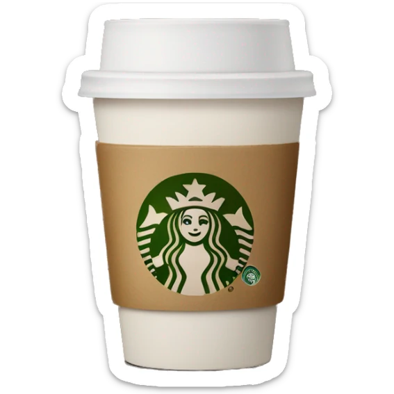 starbucks coffee sticker