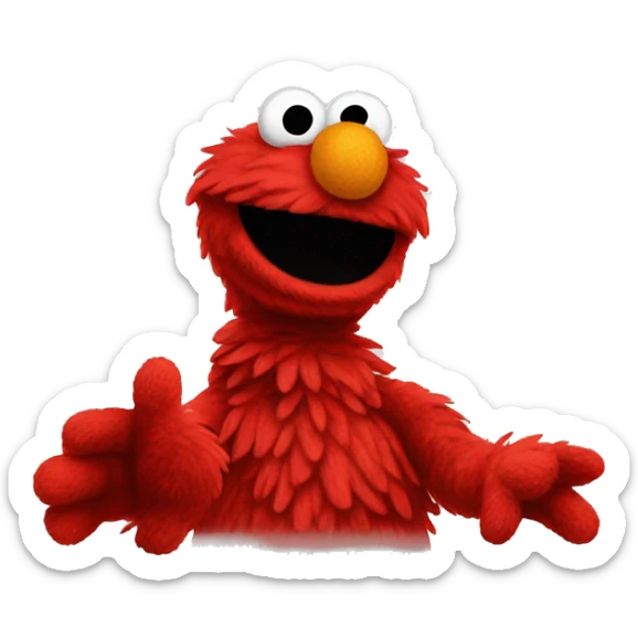 Elmo sticker