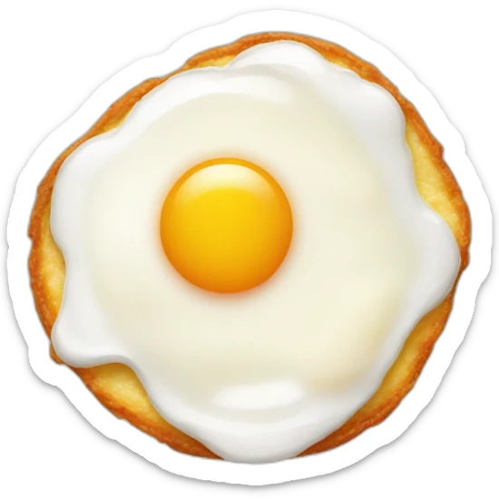 fried egg sticker