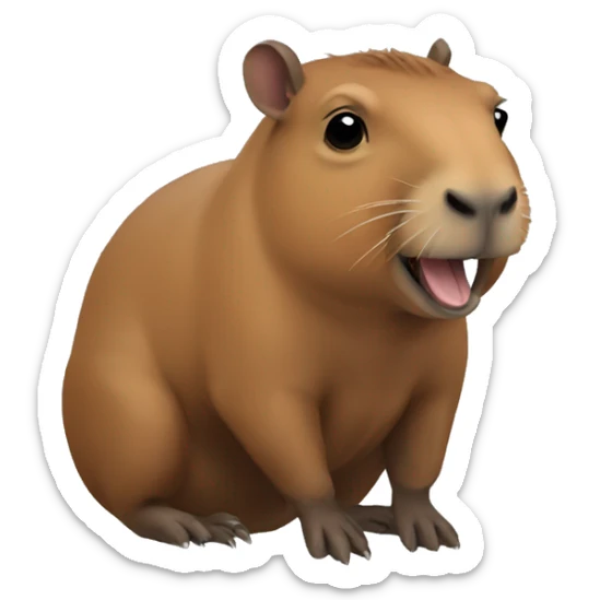 Capibara  sticker
