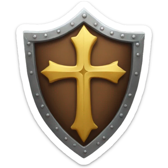 holy shield sticker