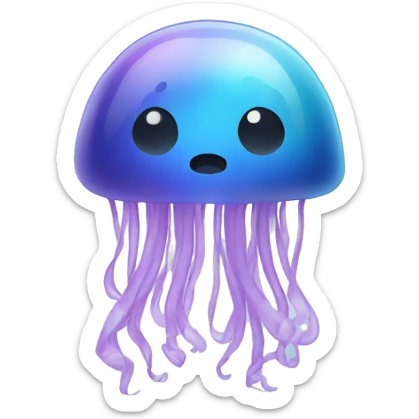 Jellyfish sticker