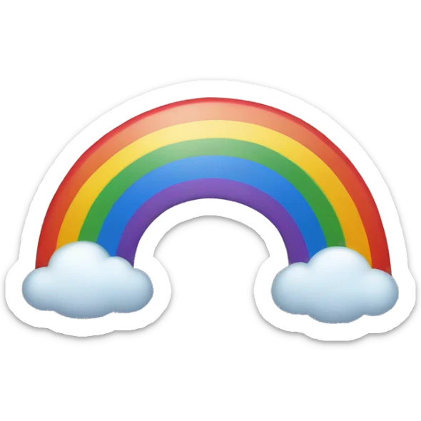 Rainbow sticker