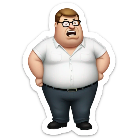 Peter griffin  sticker