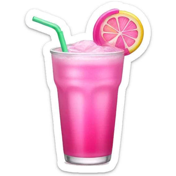 pink drink sticker