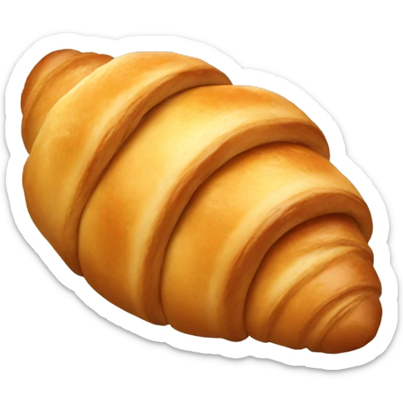 Croissant sticker