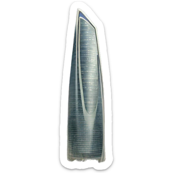 Fame towers from Baku (3 towers)  sticker