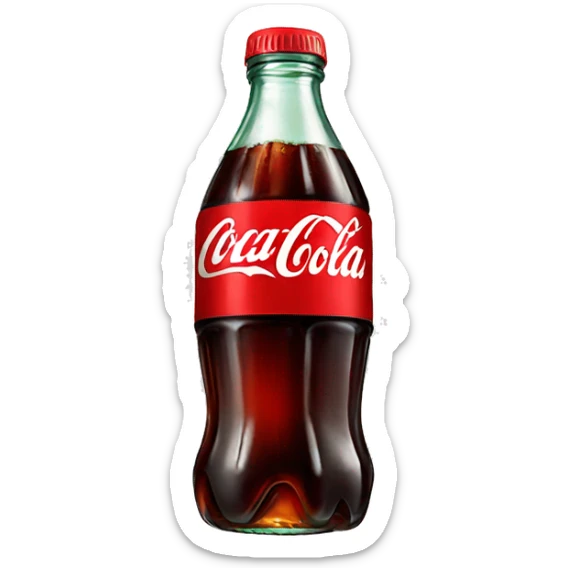 Coca cola sticker