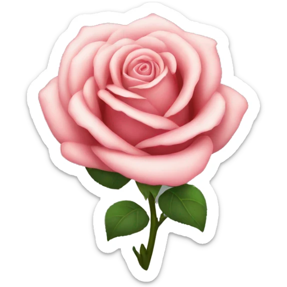 Rose sticker