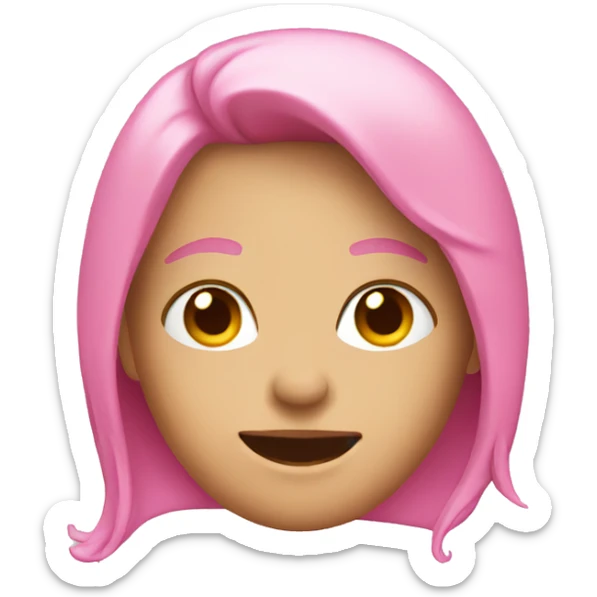 pink sticker