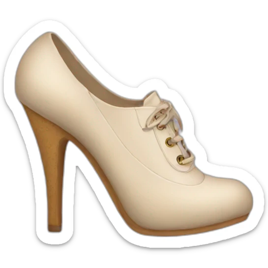 women shoe sticker
