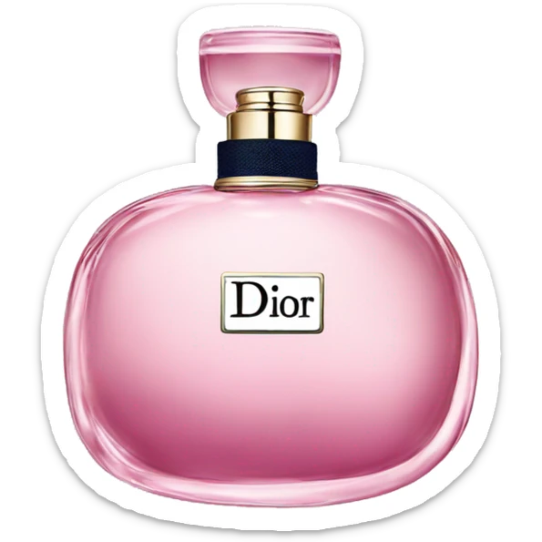 dior perfume sticker