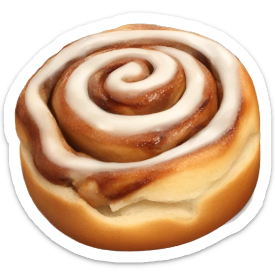 Cinnamon roll sticker