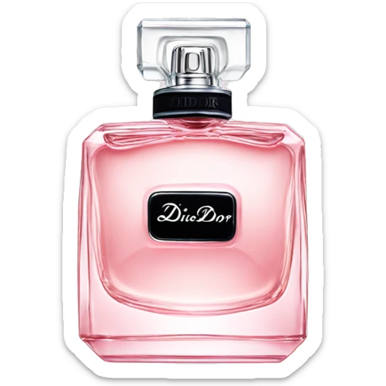 Miss dior perfume sticker