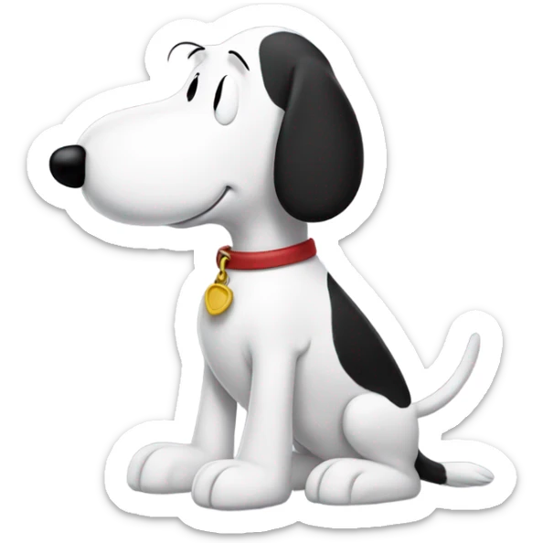 Snoopy sticker
