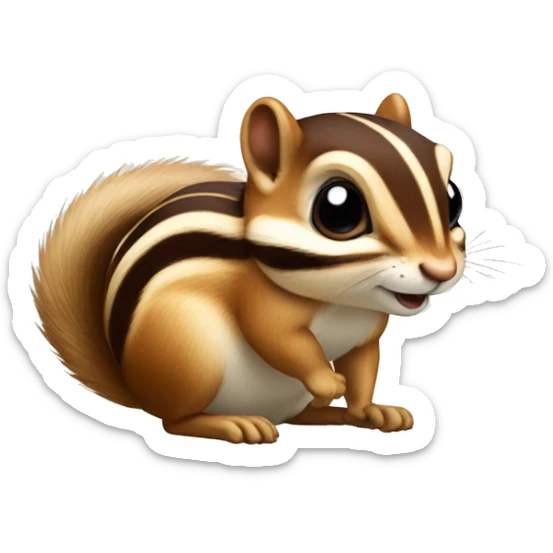 Chipmunk sticker