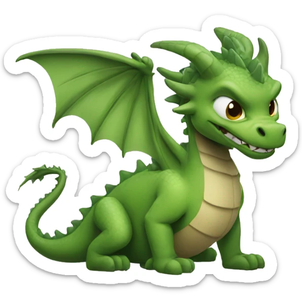 DRAGON sticker