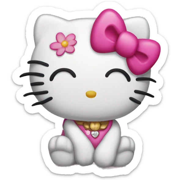 Hello kitty sticker