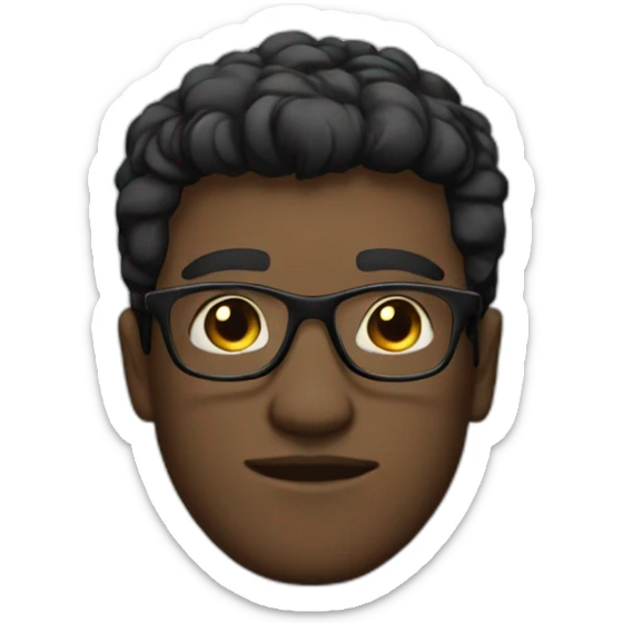 white guy with dark middled up hair wearing glasses and dark t-shirt with flowers print sticker