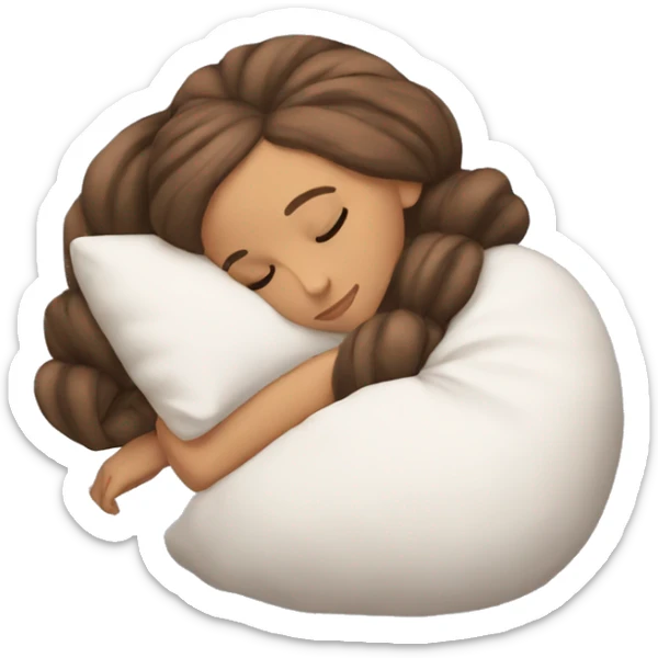 Ariana Grande sleeping sticker