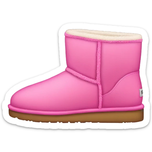 Pink uggs  sticker