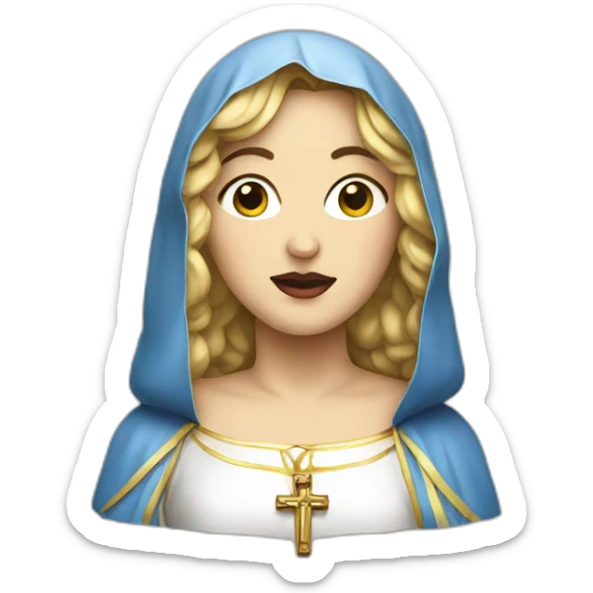 Madonna sticker