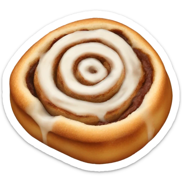 Cinnamon roll sticker