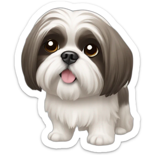 shih-tzu sticker