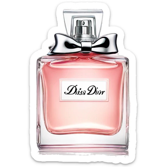 Miss dior perfume  sticker