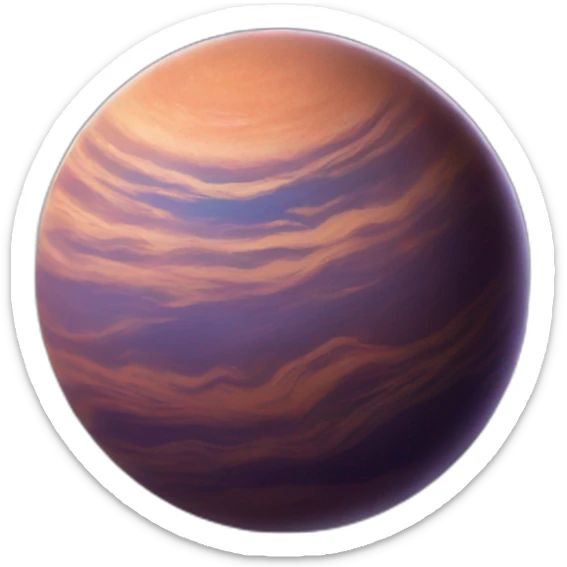 Planet sticker