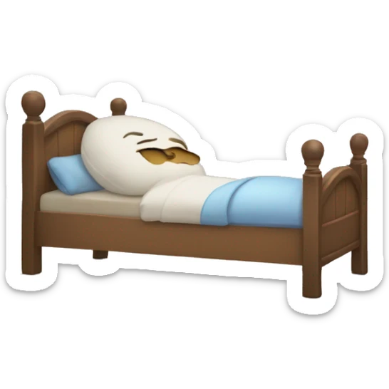 To sleep sticker