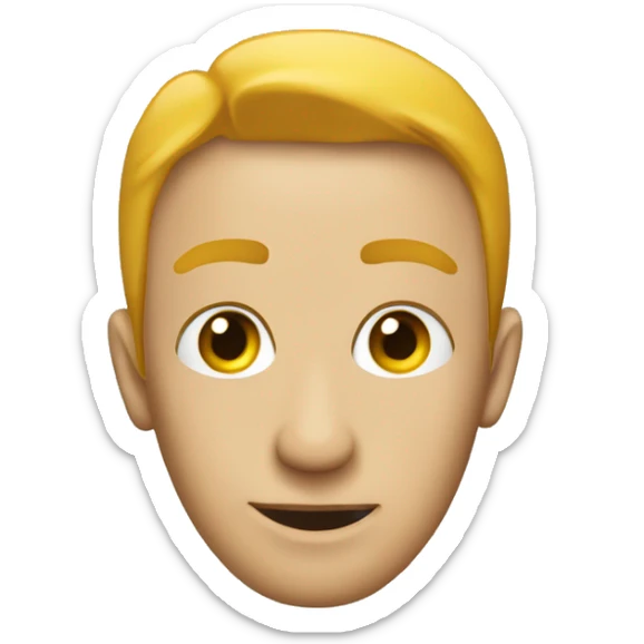 crea un emoji cara amarilla, que sus ojos suenan dos aviones, seria un emoji viaj sticker