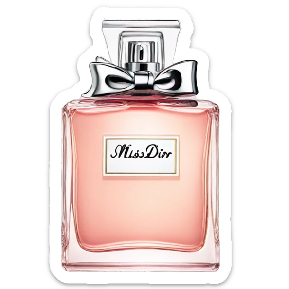 Miss Dior perfume sticker