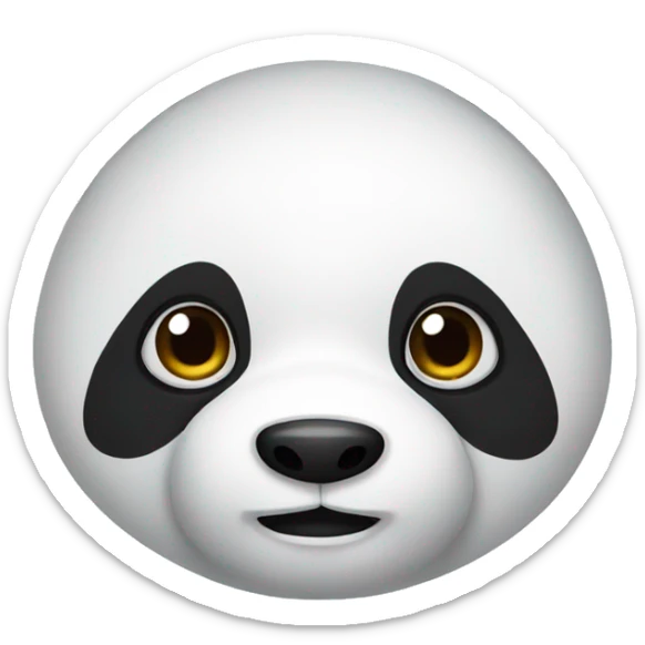 Panda sticker