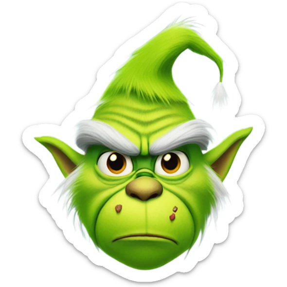 GRINCH sticker