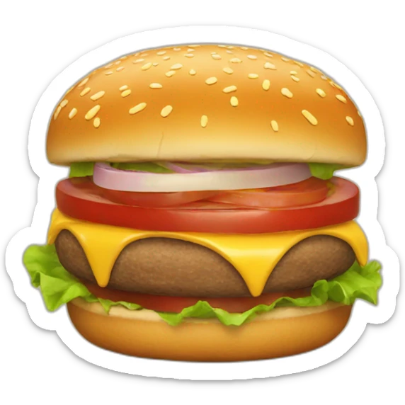 burgers  sticker