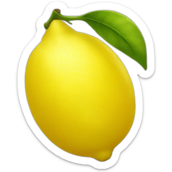 lemon sticker