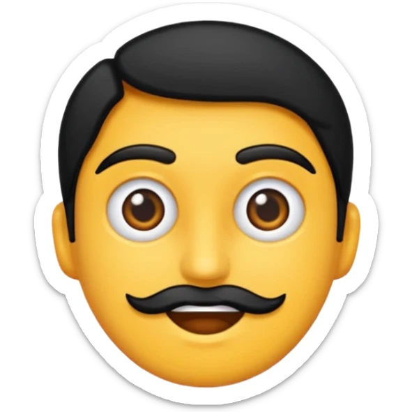 İnsan olmucak .dedimm Yuvarlak mavi bir çember içine Siyah tik yap insan kafası olmucakkkkk sticker