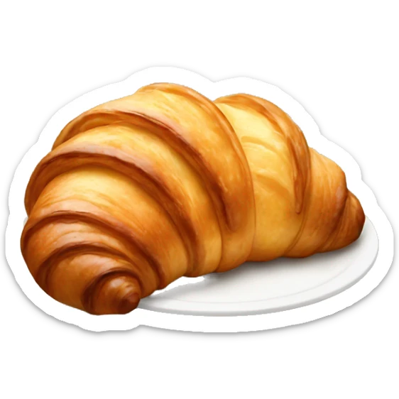 Croissant sticker
