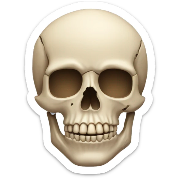 Skull  sticker