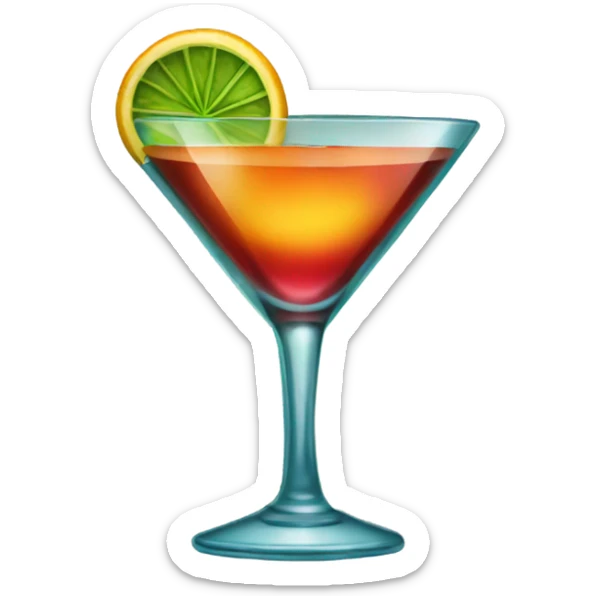 Cocktail sticker