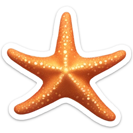 Starfish sticker