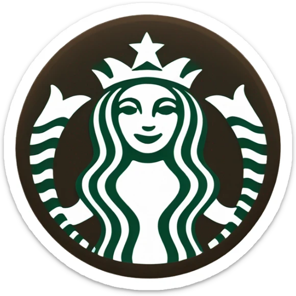 Starbucks sticker