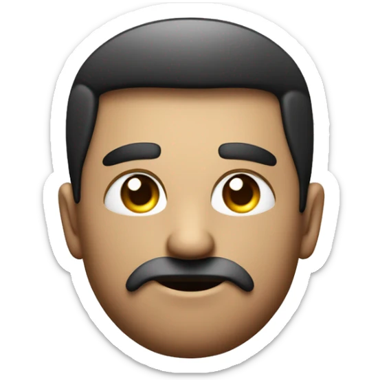 Hombre con mascara de ladrón con un diseño bonito en blanco y negro y unos ojos luminiscentes morados y una luz morada que sobresale de sus ojos  sticker