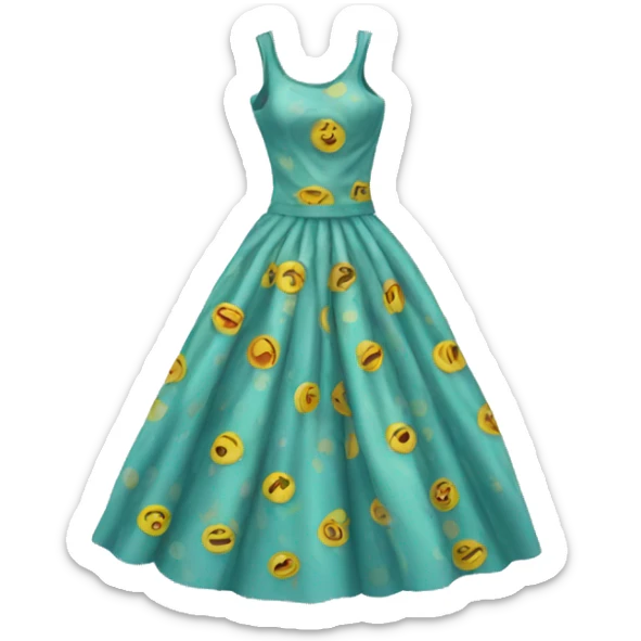 Dress sticker