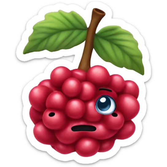 berry gummmy sticker