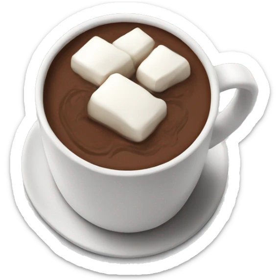 hot chocolate  sticker