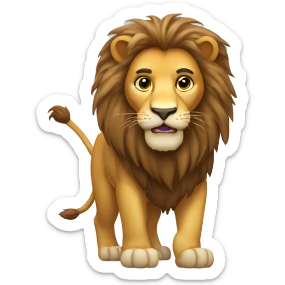 lion sticker